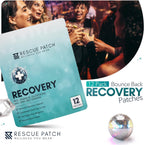Rescue Patch – Parches de Vitalidad y Energía Matutina – Día y Noche con B1 y Glutatión – 12 Parches