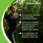 NaturesPlus Ultra-Mins - Complejo Multimineral con Calcio, Hierro, Magnesio y Zinc - 180 Comprimidos (Paquete de 2)