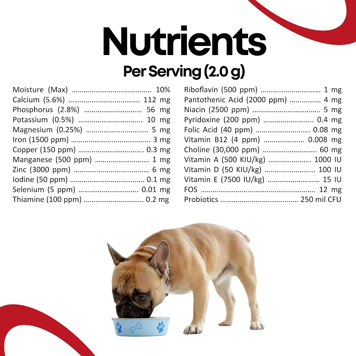 North Star Animal Nutrition - Multivitamínico Completo para Perros en Polvo (227 g) con Vitaminas, Minerales, Prebióticos y Probióticos