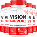 (5 Pack) Vision Support - Suplemento para la Visión, 300 Cápsulas (5 Meses)
