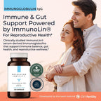 Molecular Fertility Immunoglobulin IgG - Suplemento de Inmunoglobulinas sin Lácteos para Hombres y Mujeres - 60 Dosis