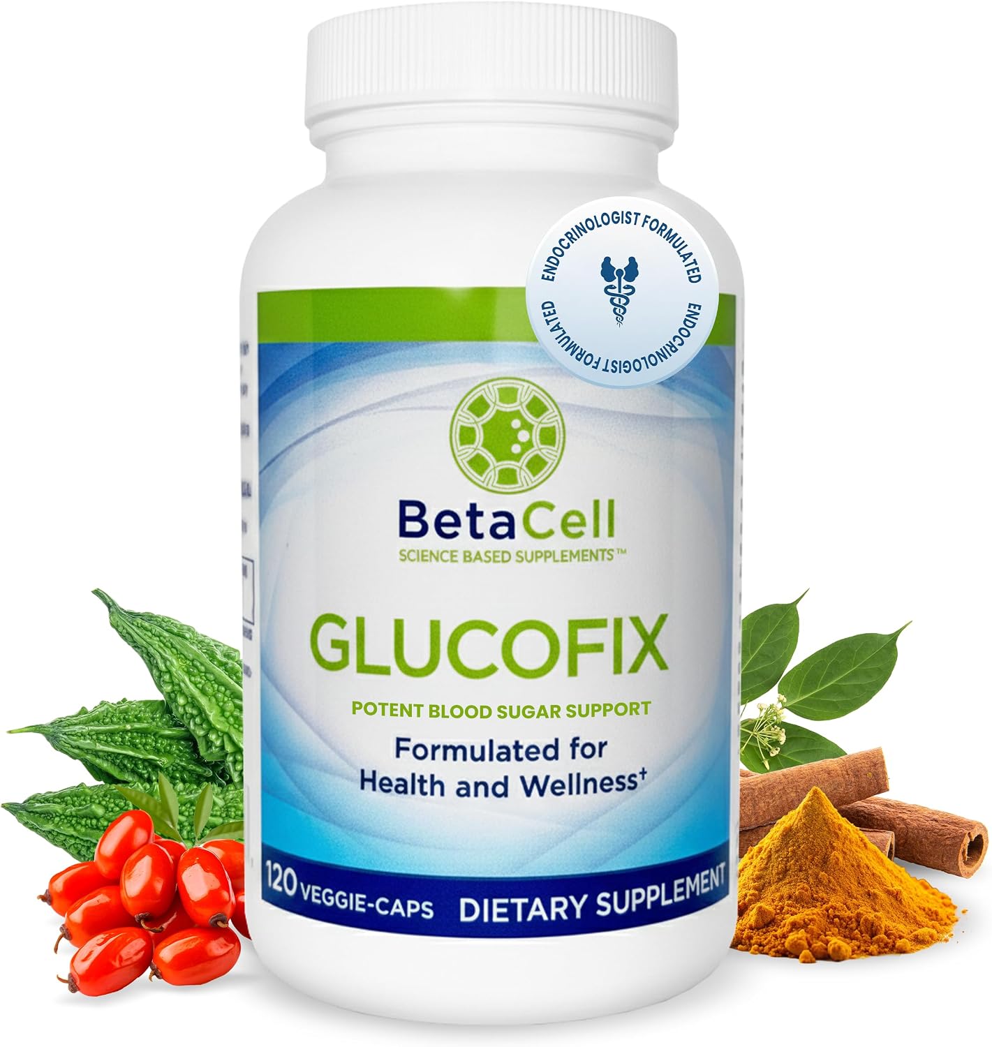 Glucofix – Complemento de Berberina para el Apoyo del Azúcar en Sangre – 120 Cápsulas