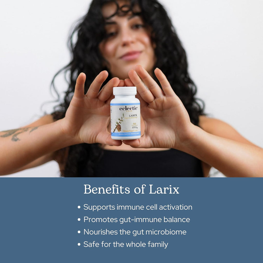 Eclectic Institute Larix Immune Support - 50 Cápsulas de 400 mg