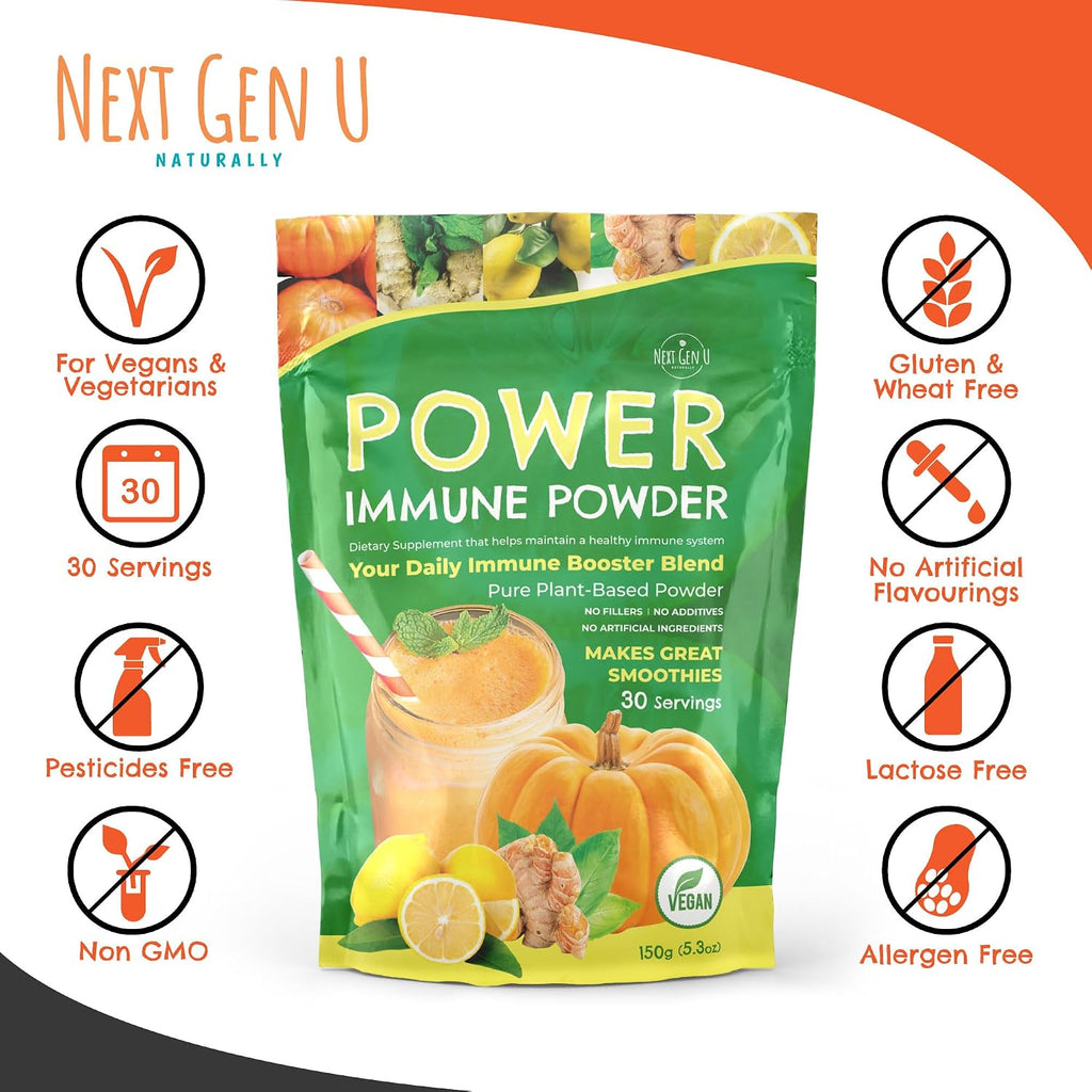 NextGenU Immune Support - Polvo de Superalimentos 150g
