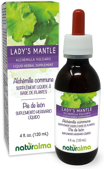 Naturalma Tintura de Manto de Dama (Alchemilla vulgaris) - Extracto Líquido sin Alcohol - 118 ml – Image 1
