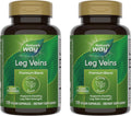 Nature's Way Leg Veins Support Blend, con Tru-OPCSTM, 120 cápsulas vegetales (Pack de 2)
