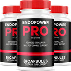 Endopower Pro Pills para Hombres, 180 Cápsulas (Pack de 3)