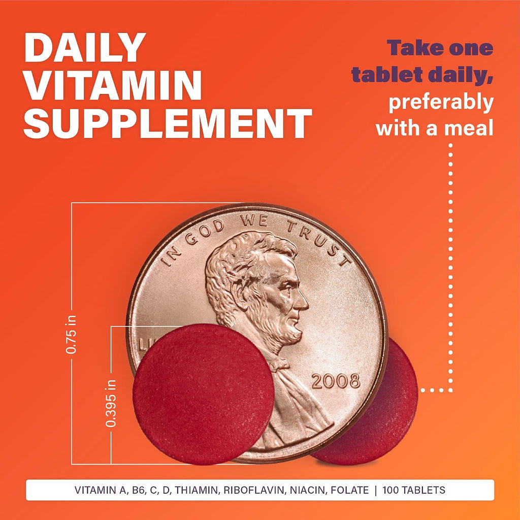 Rugby Daily-Vite Multivitamin - 100 Tablets (2 Pack)