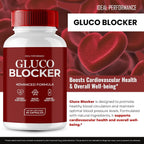 Gluco Blocker Cápsulas, Suplemento General de Salud - Máxima Potencia, Fórmula Natural (60 Cápsulas)
