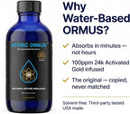 Suspended Solutions Líquido Monoatómico Oro 24K ORMUS – 118 ml (4 oz)