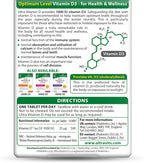 Ultra Vitabiotics Vitamina D3, 96 tabletas