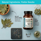 DR WAKDE's Bay Leaf (Cinnamomum tamala) Capsules - 60 Vegan Capsules