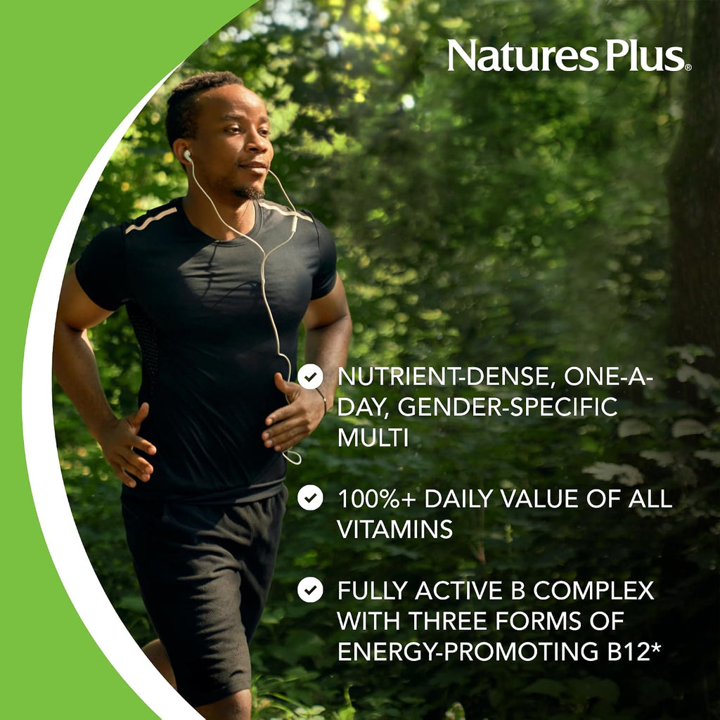 NaturesPlus His Journey - Multivitamínico para Hombres - 30 Comprimidos