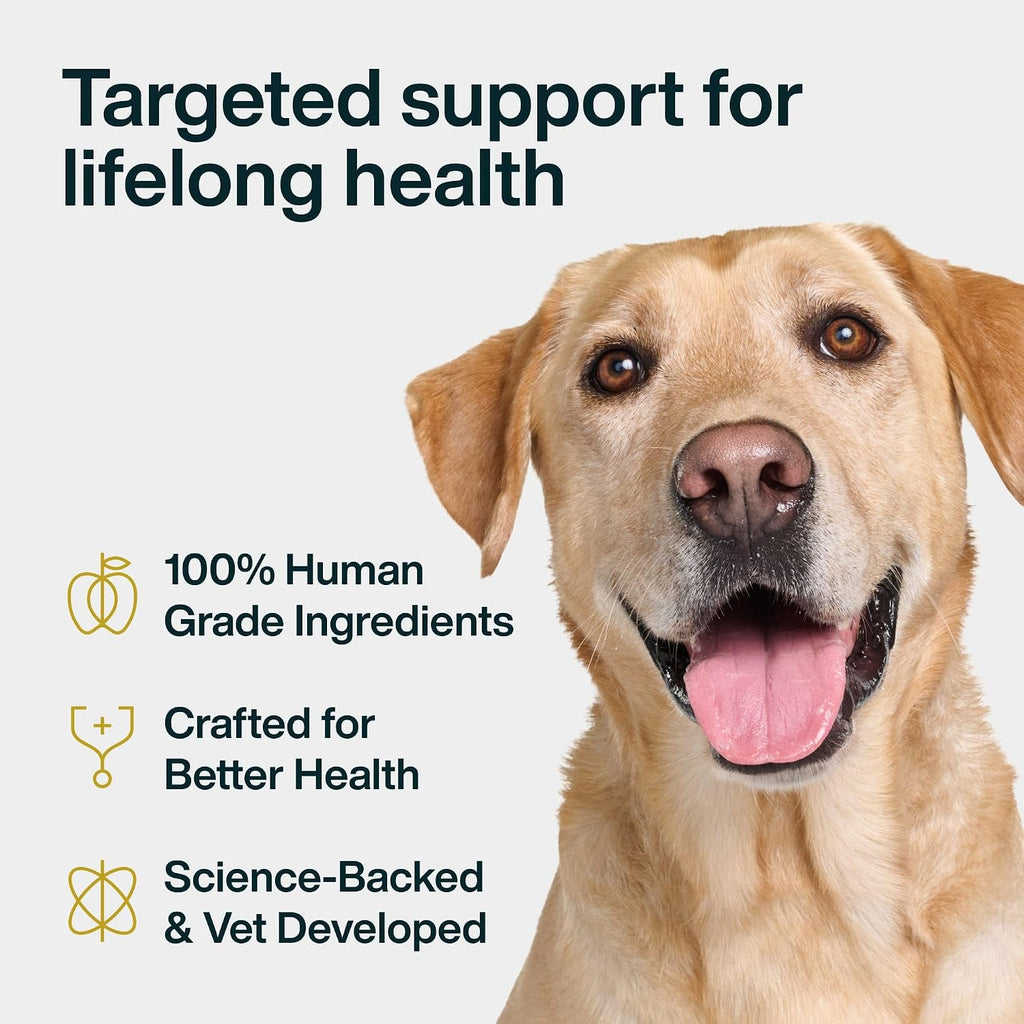 JustFoodForDogs Omega 3 para Perros - Aceite de Algas, 8 oz