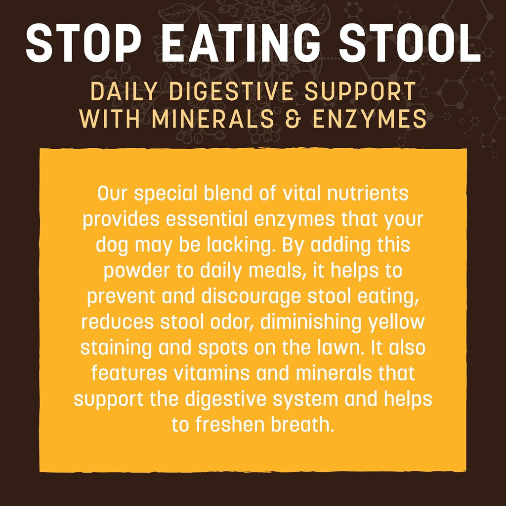 Earth Animal Apothecary Powder Supplement - Polvo Nutricional para Perros y Gatos - 227 g