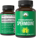 Suplemento de Espermidina con 99% Trihidrocloruro de Espermidina | Alta Potencia | Cápsulas Veganas para el Envejecimiento Saludable