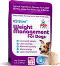 K9 Slim Suplemento para Adelgazar Perros, Topper Natural para Control de Peso, 2.14 oz