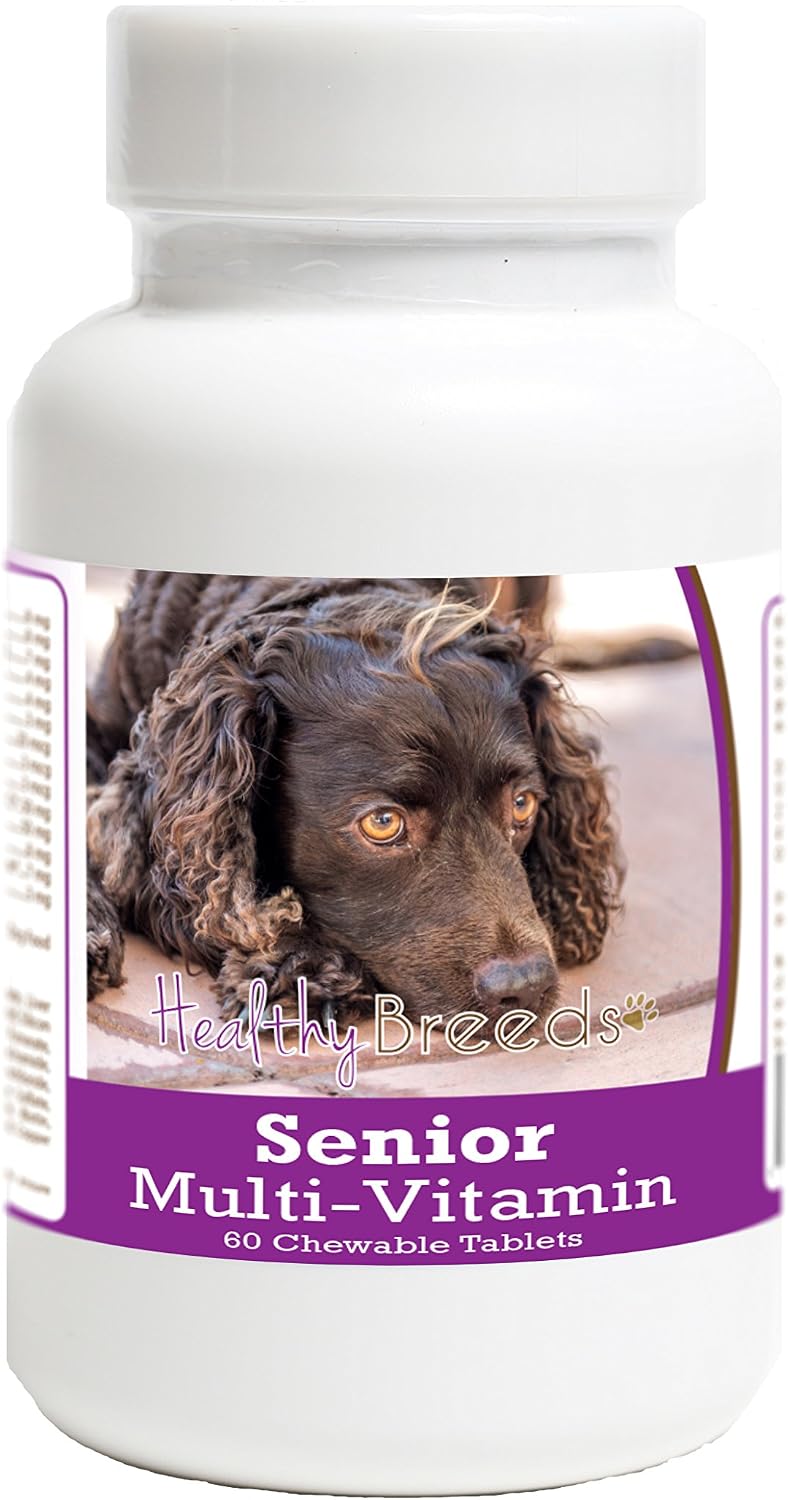 Healthy Breeds American Water Spaniel Senior Dog Multivitamin Tablets 60 Count