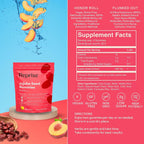 Reprise Jujube Seeds in Daily Gummies, 300 mg Full-Spectrum Jujube Seeds, Vegan, Gelatin Free, Peach Flavored, 40 Gummies