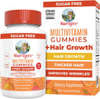 MaryRuth's Multivitamínico + Gominolas para el Crecimiento del Cabello con Lustriva® | Biotina 10000mcg | 30 dosis