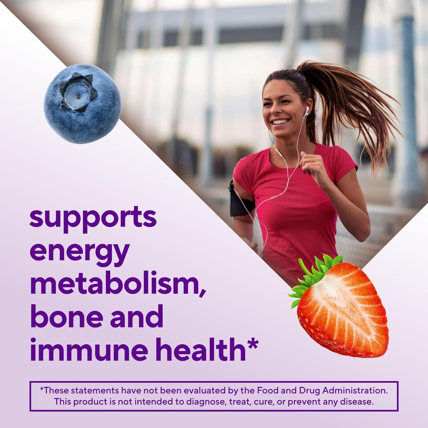 Vitafusion Multivitamínico para Mujeres Sin Azúcar - 90 Gomitas