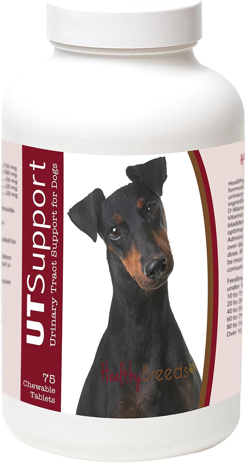 Healthy Breeds Masticables de Arándano para Perros - Apoyo Urinario - 75 unidades