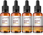 Dissolve Mass - Stasis Breaker - Tintura Herbal (Extracto Líquido) Fórmula Concentrada con Gotero, Mezcla de Hierbas TCM, 1 oz (Pack de 4)