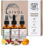GIVOL Complejo de Vitaminas C, D3, K2 y Zinc Picolinato - Spray Líquido - 180 Días de Suministro
