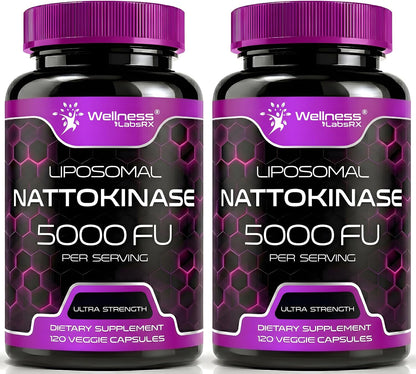 Nattokinasa 5000 FU, 120 Cápsulas – Complemento Enzimático de Natto – Image 10