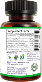 Bodymune Heart Health Blend – Suplemento Cardíaco Orgánico – 60 Cápsulas