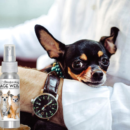 The Blissful Dog Age Well Spray Aromaterapia – Repite la aplicación según sea necesario, generalmente una o dos – Image 7