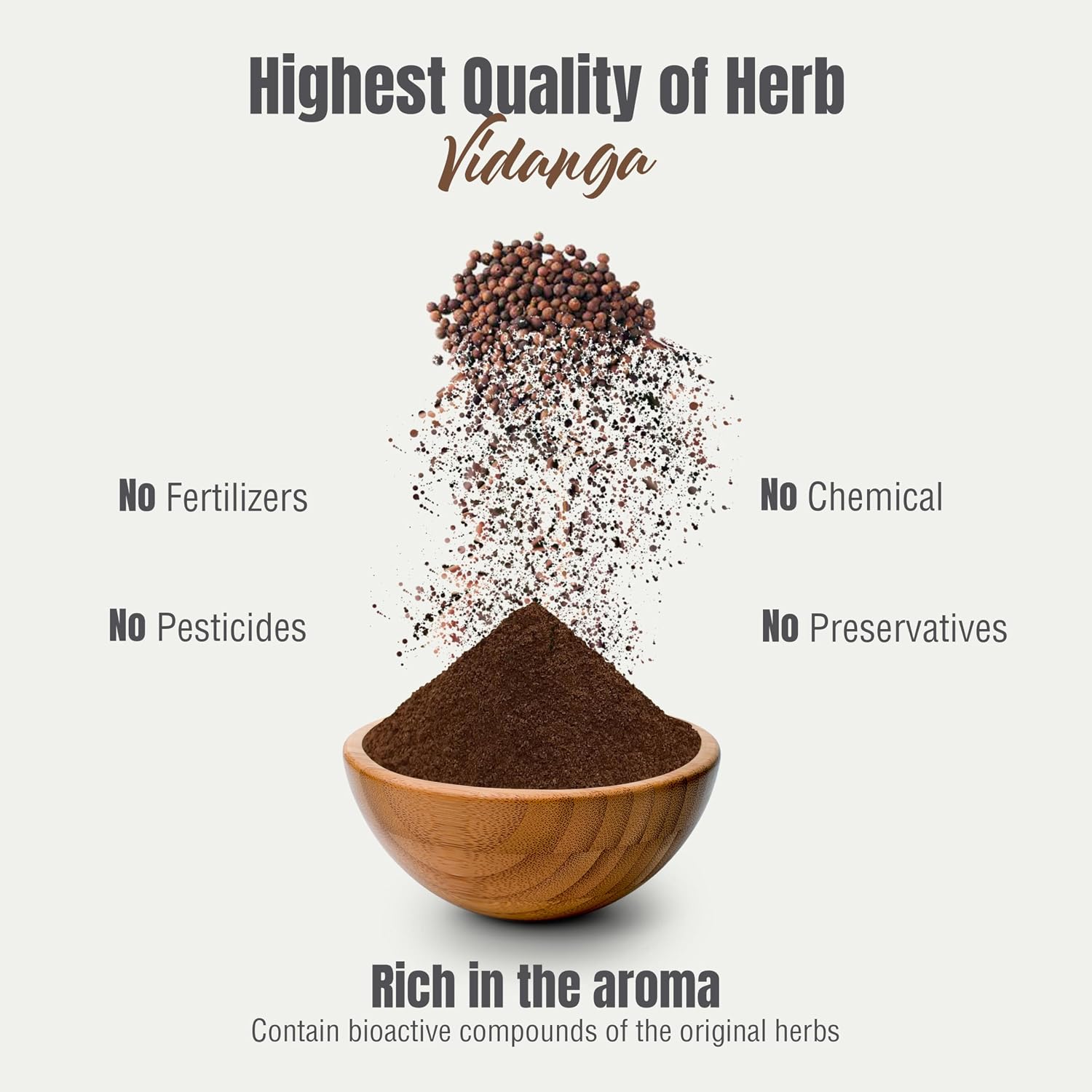 HerbsForever Vidanga (Embelia Ribes) Powder - 454 g