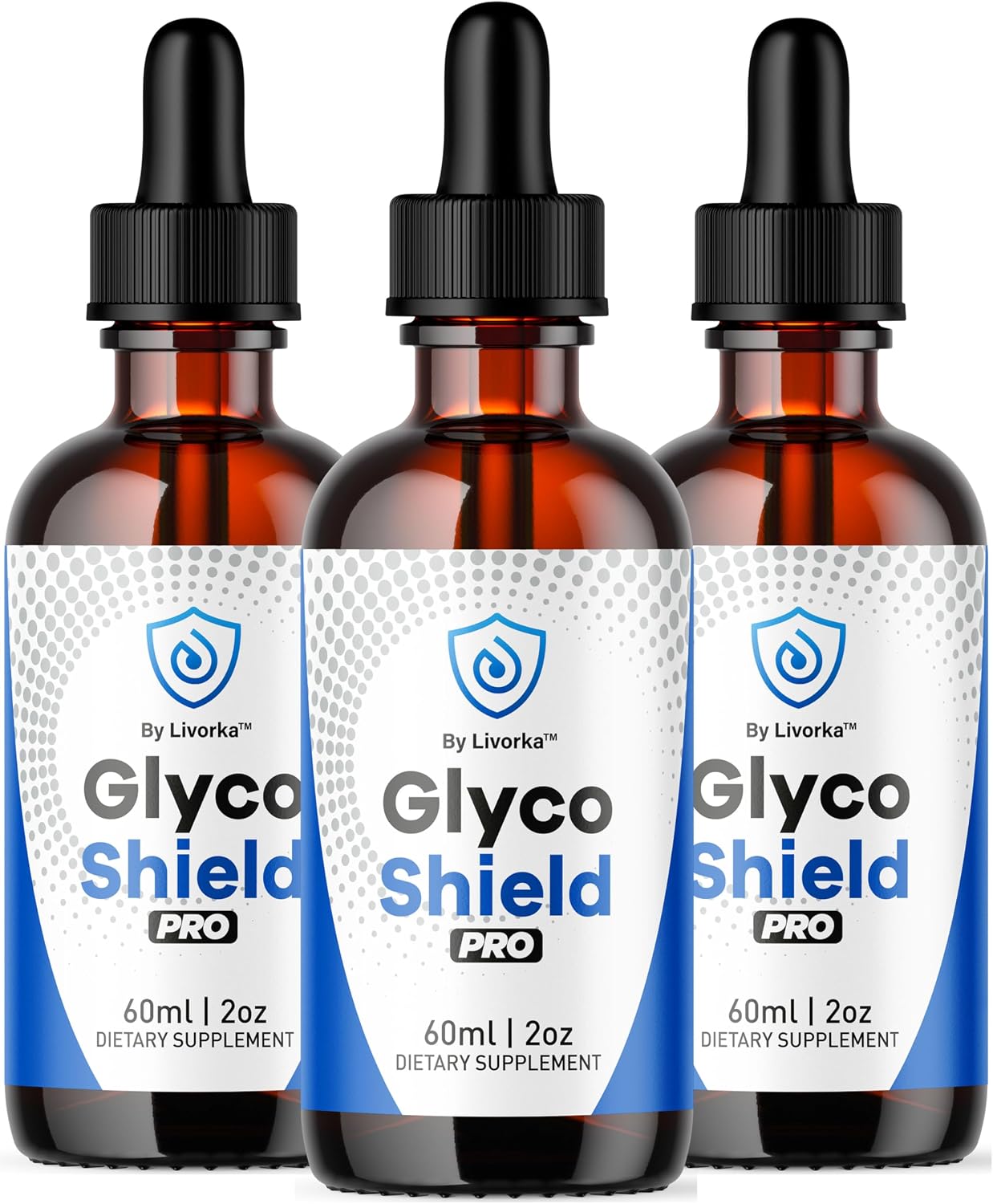 Glyco Shield Drops - Complemento Alimenticio en Gotas, 3 Botes