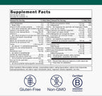 Metagenics Multigenics Intensive Care Multivitamínico con Hierro - Fórmula de alta absorción - con Vitamina C, Folato, Zinc, Quercetina y Betacaroteno - 180 Comprimidos
