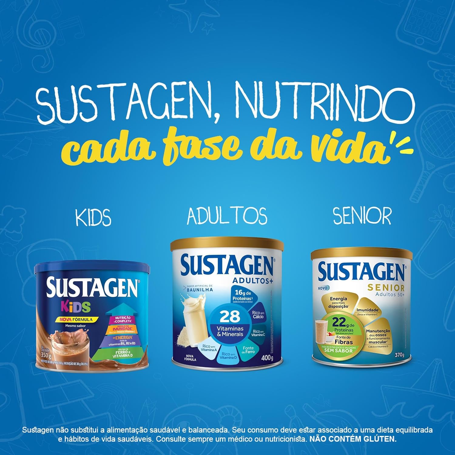 Sustagen Kids Suplemento Alimenticio Sabor Fresa 380g