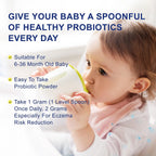 Life-Space Probiótico en Polvo para Bebés de 0 a 36 meses, 60g, 7.5 mil millones de UFC, Cepas Múltiples, Sin Refrigeración