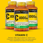 MASON NATURAL Vitamina C 1,000 mg, 300 Comprimidos