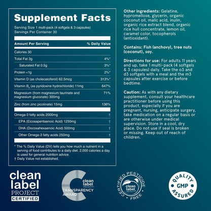 Puori P3 Health Essentials: Complejo de – Omega 3 (aceite de pescado de anchoa): Proporciona EPA y DHA, ácidos – Image 7