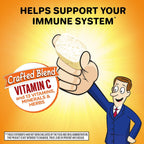 Airborne 1000 mg Vitamina C Comprimidos Masticables con Zinc, 32 Comprimidos, Sabor Cítrico