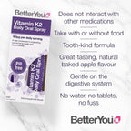 BetterYou Vitamin K2 Daily Oral Spray 25ml