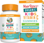 MaryRuth's Gominolas de Vitamina C para Niños - Orgánicas, Veganas, 60 Gominolas