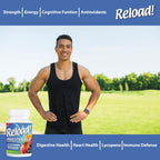 Reload! for Men Multivitamínico Natural con 24 Frutas y Verduras