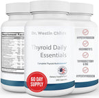Dr. Westin Childs - Thyroid Daily Essentials - Multivitamínico para Mujeres y Hombres con Apoyo Inmune y Antiestrés - 240 Cápsulas