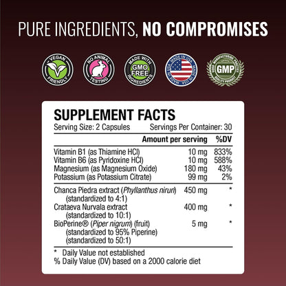 Approved Science Stonexyl - Apoyo Herbal – Nutrientes esenciales : La fórmula incluye vitaminas y minerales que – Image 4