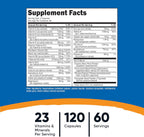 Nutricost Multivitamínico para Hombres - 120 Cápsulas