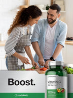 Horbäach Vitamina C 1000 mg con Bioflavonoides y Escaramujo - 250 Cápsulas