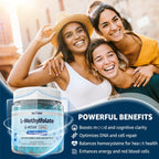 Gominolas de L-Metilfolato 15 mg y Metil B12 - Complejo B Metilado, 120 unidades