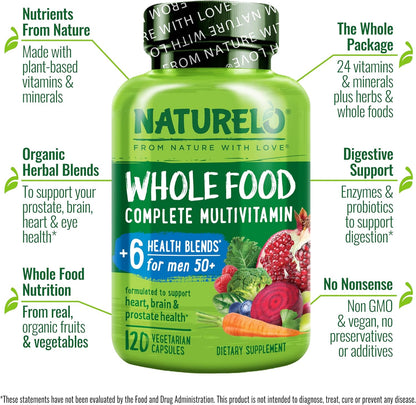 NATURELO Multivitamínico Completo para – Mantenimiento de la visión: el zinc contribuye al mantenimiento de la – Image 2