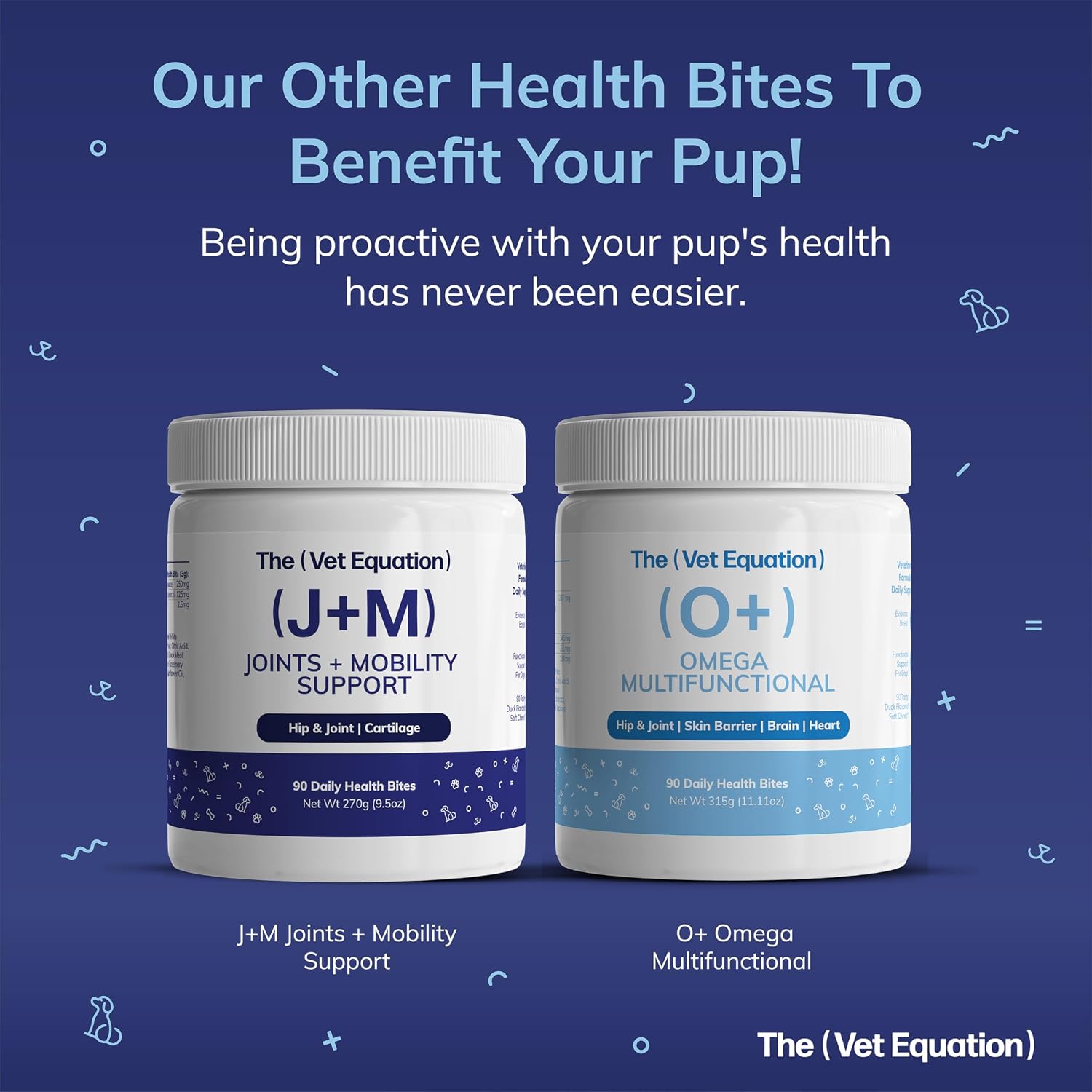 The Vet Equation Probióticos y Prebióticos para Perros – Masticables Digestivos – Sabor Pato Natural – 90 Unidades