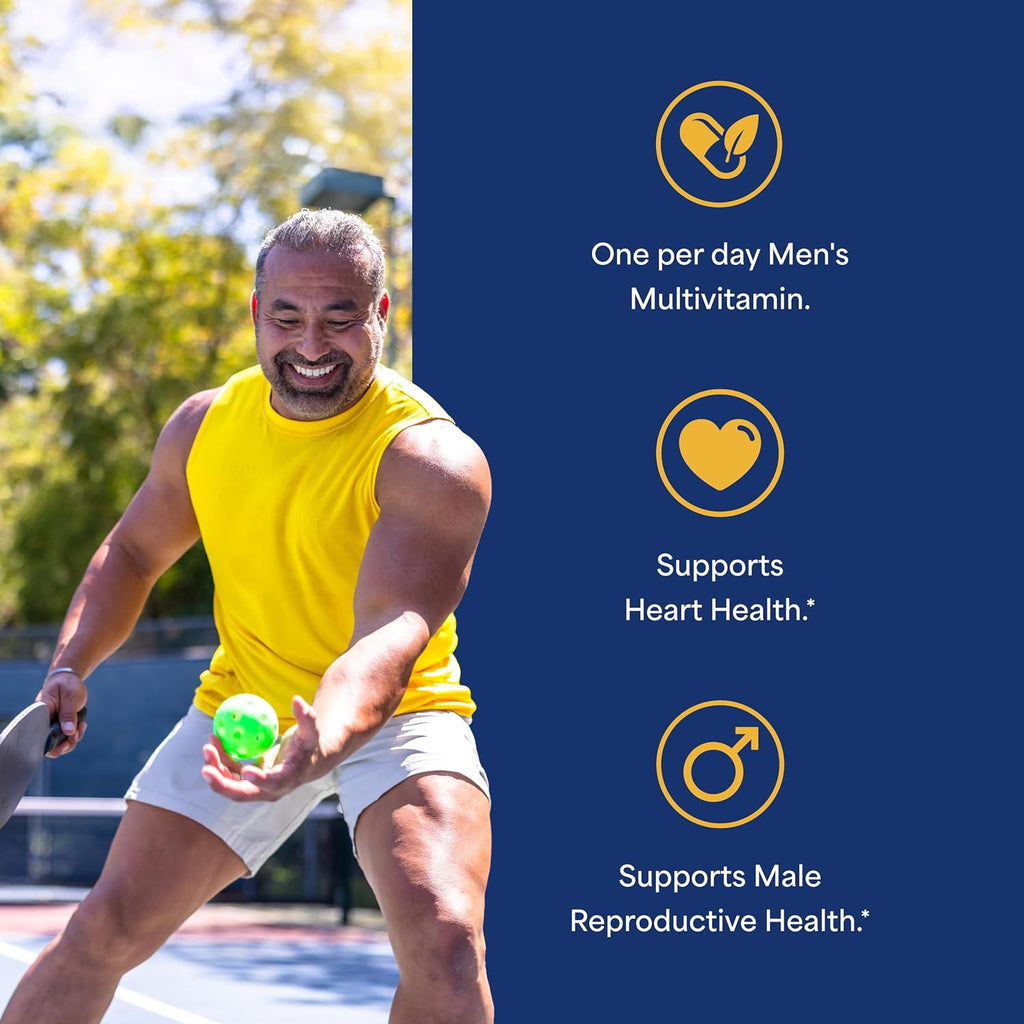 Puritan's Pride Multivitamínico Diario para Hombres, 100 Comprimidos